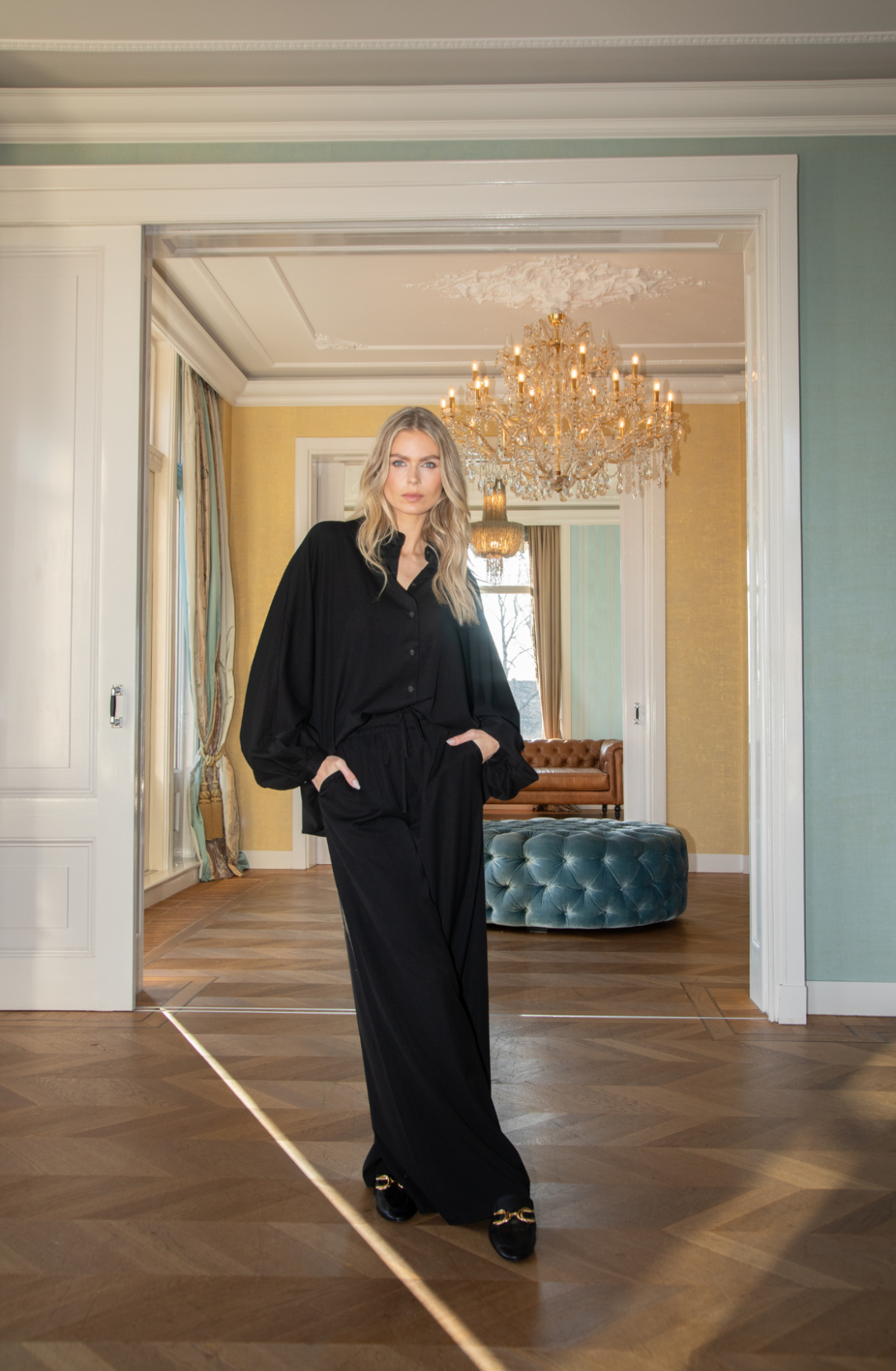 Louise Blouse | Zwart