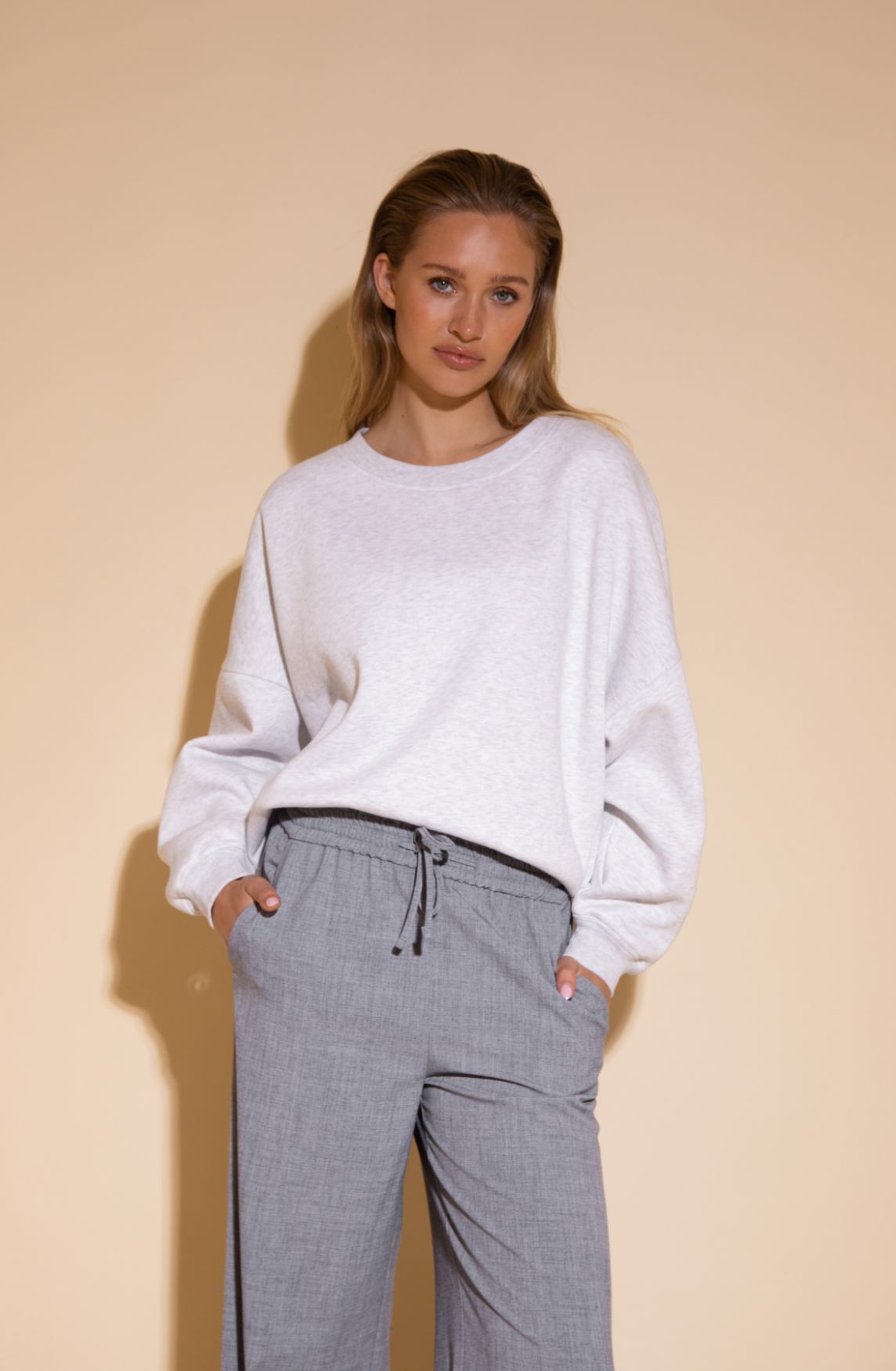 No Photo Please Sweater | Grey