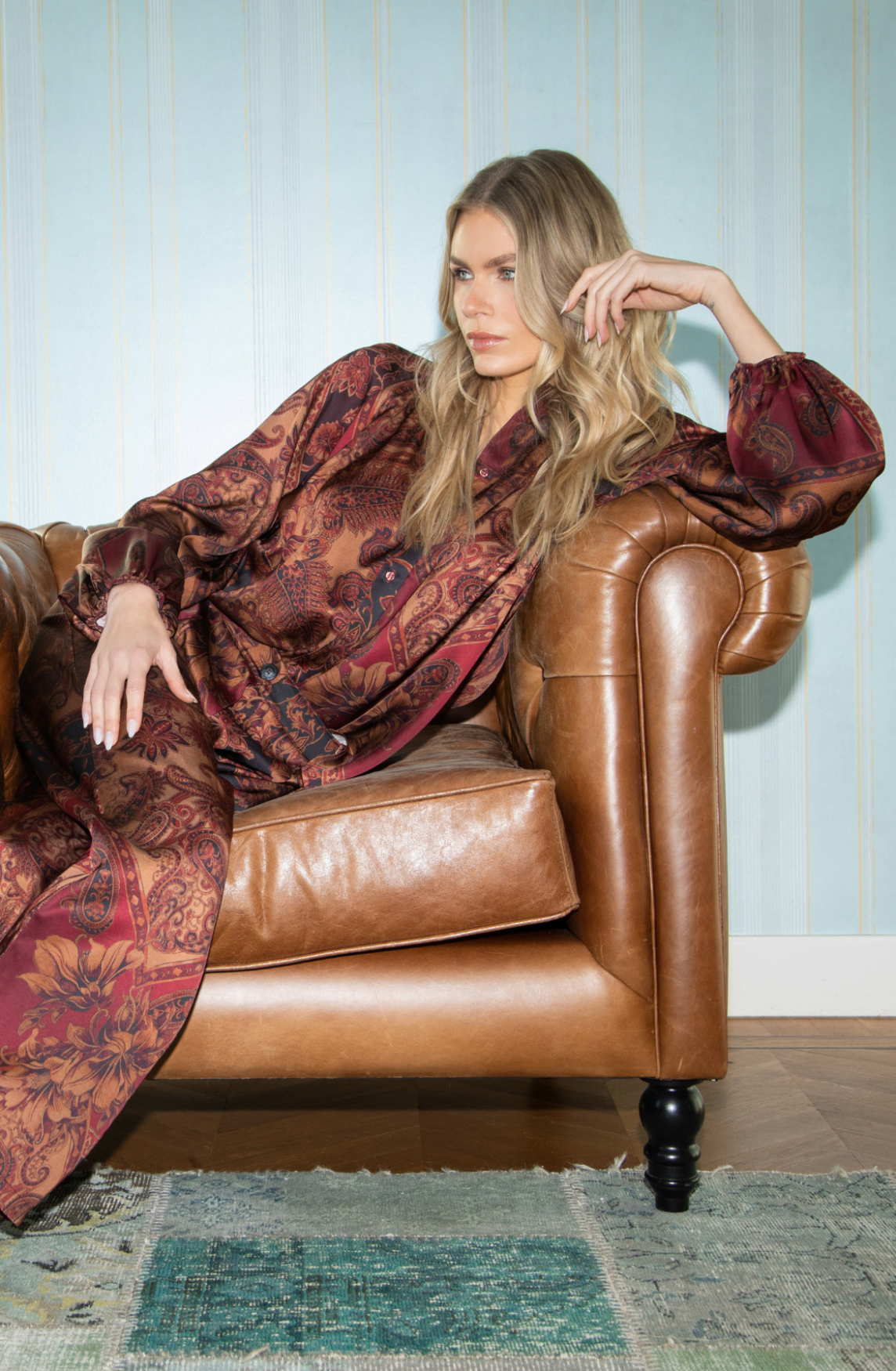 Colette Blouse | Multi Print