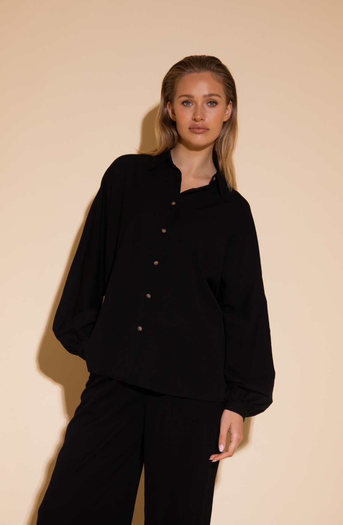 Louise Blouse | Zwart