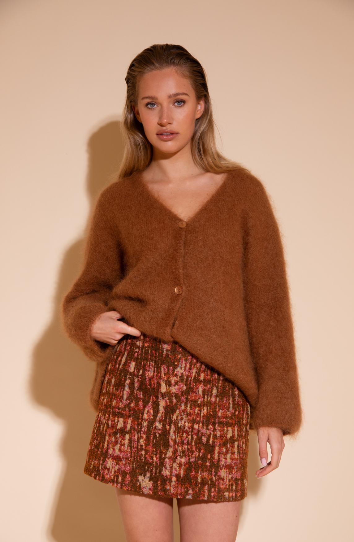 Roos Knitwear | Camel