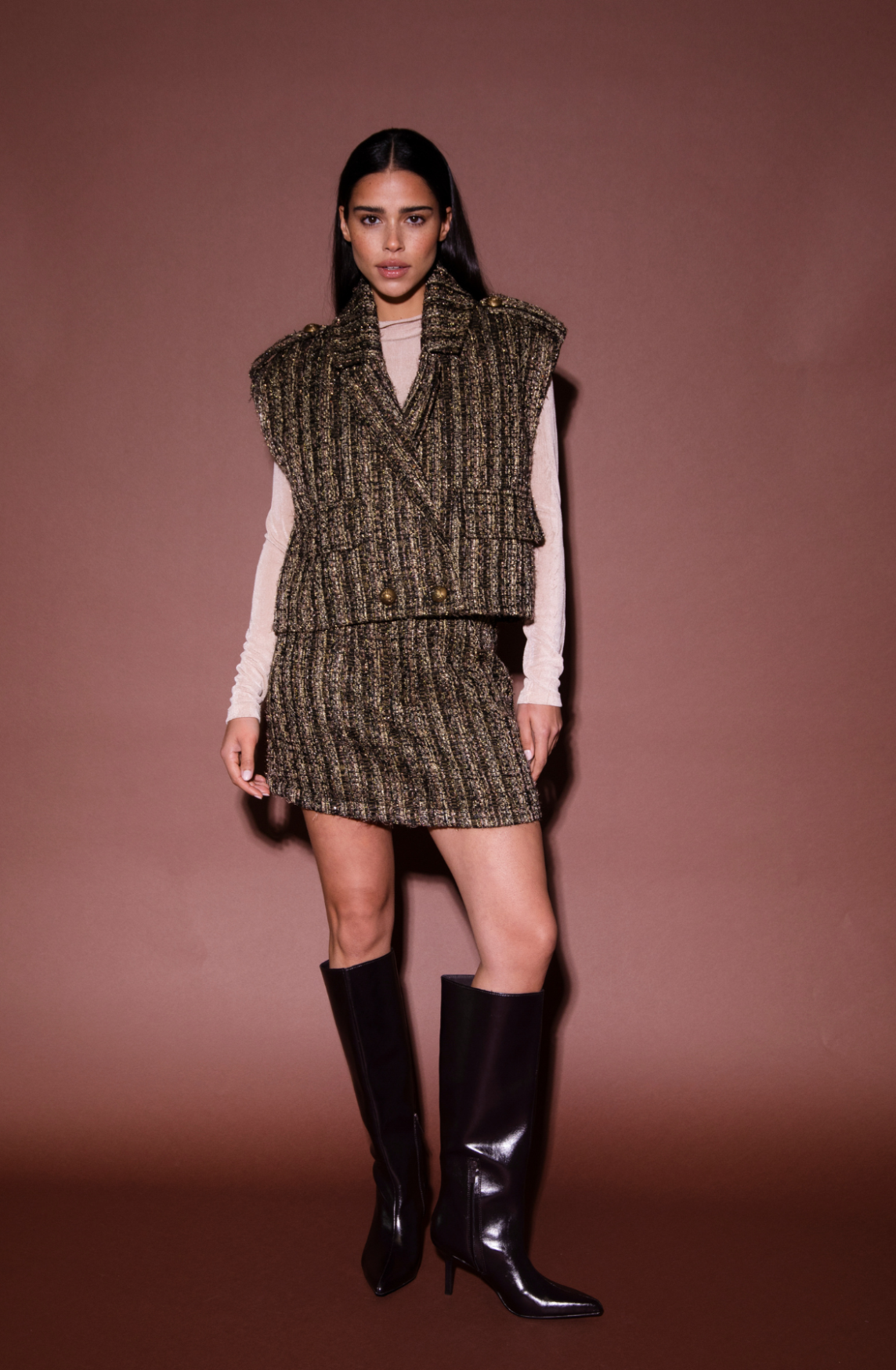 Dina Skirt | Brown