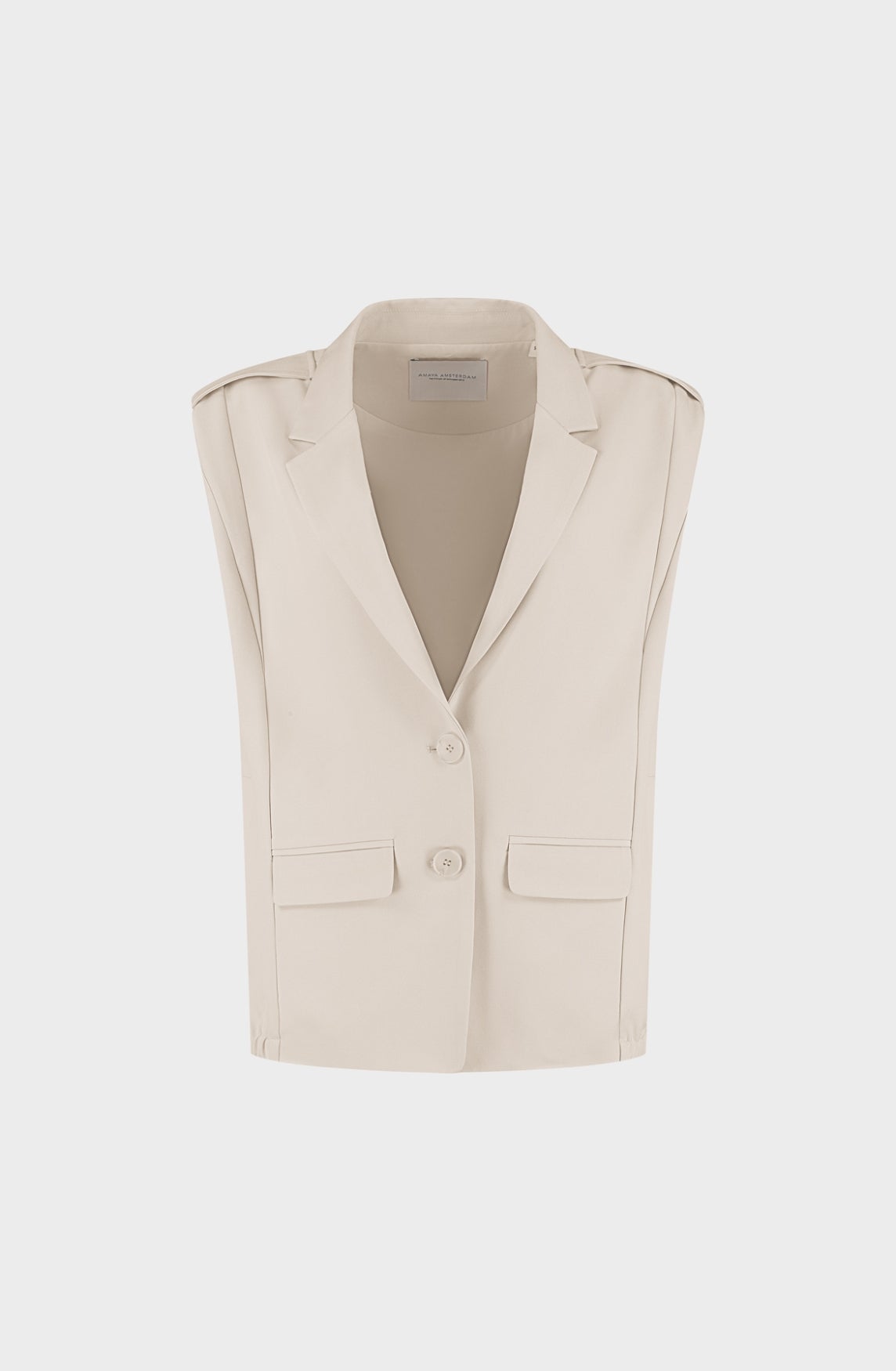 Silke Gilet | Off White
