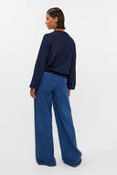 Aria broek | Blauw denim