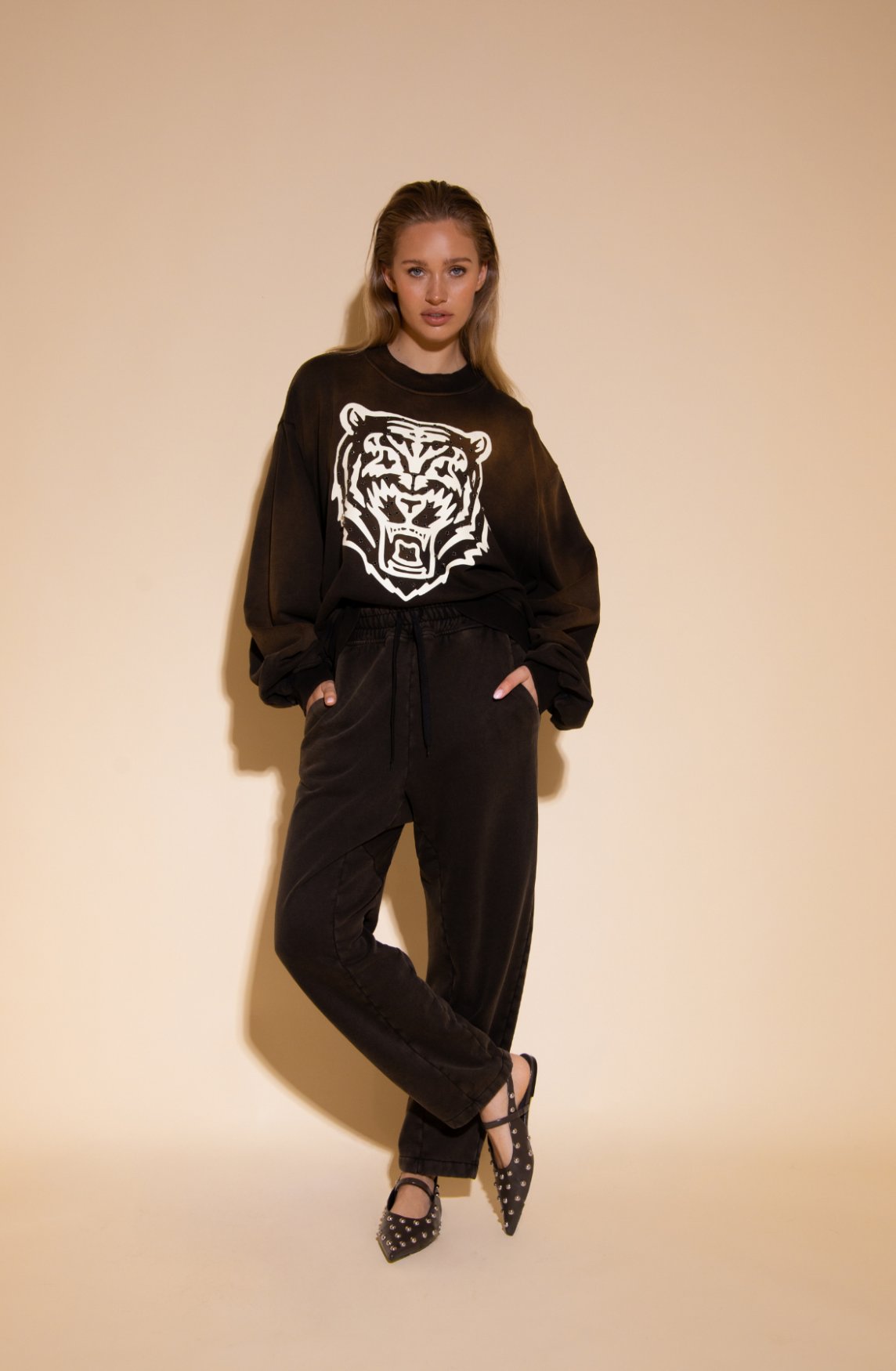 Tiger Sweater | Brown