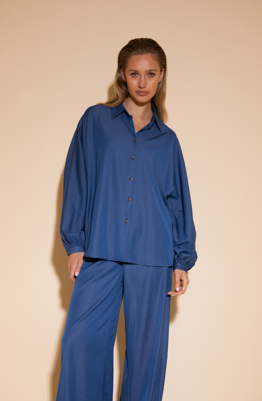 Louise Blouse | Blue