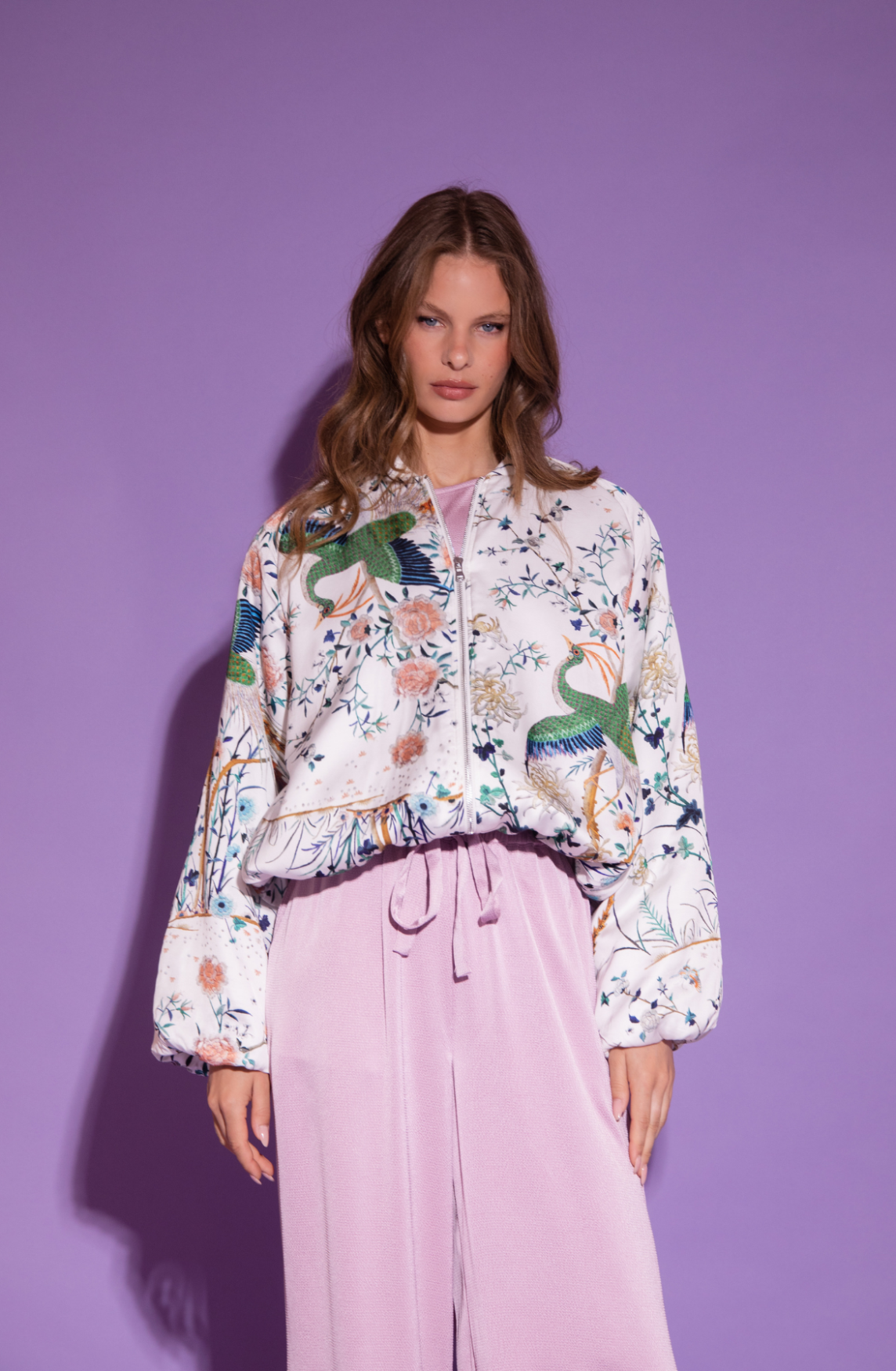 Faith bomber | White