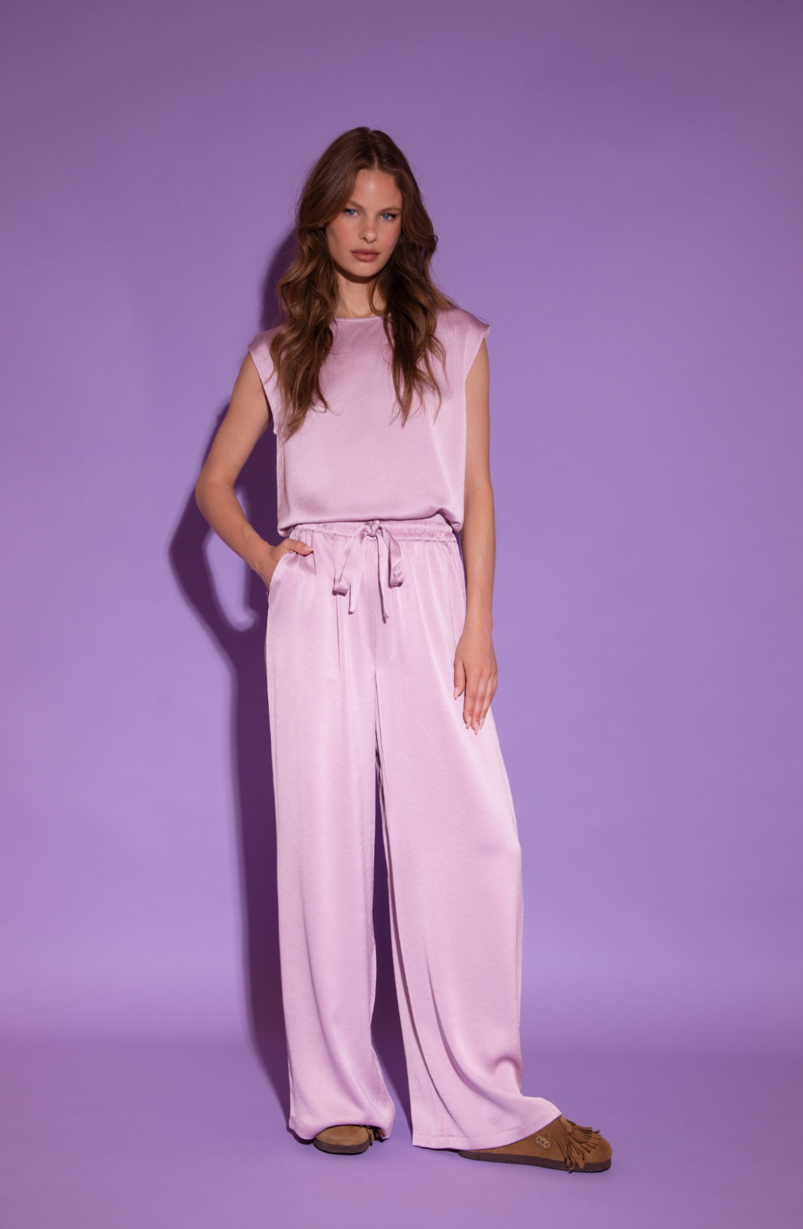 Ciel Pants | Purple