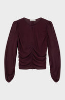 Icy Blouse | Aubergine