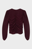Icy Blouse | Aubergine
