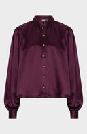 Auora Blouse | Aubergine