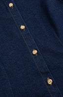 Loui Blouse - Denim | Blauw