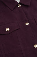Celeste Jacket | Aubergine