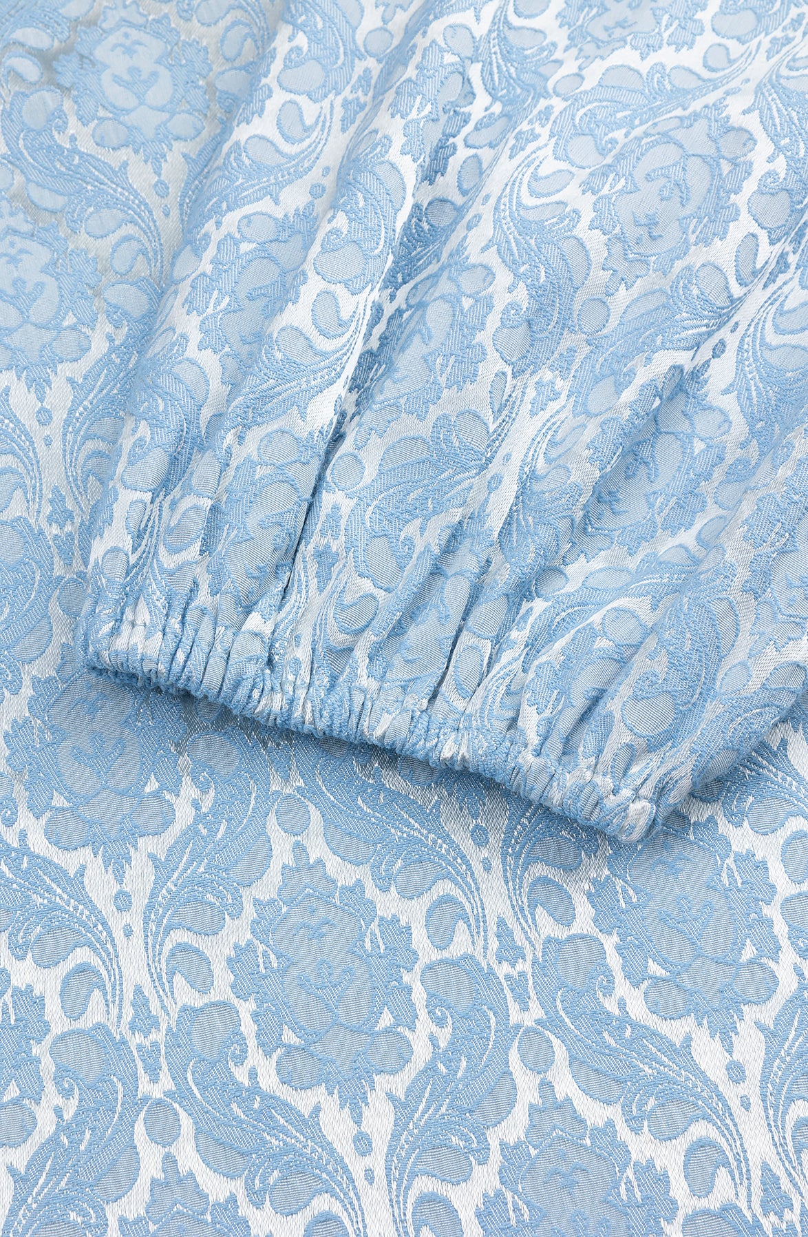Puk top | Blauw
