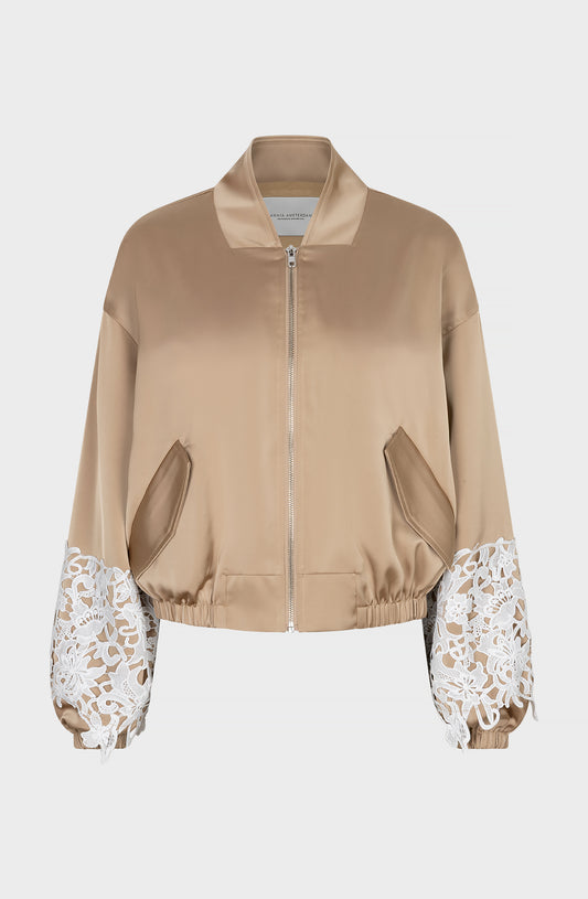 Faith Bomber | Beige