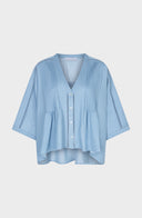 Evie Blouse | Blauw