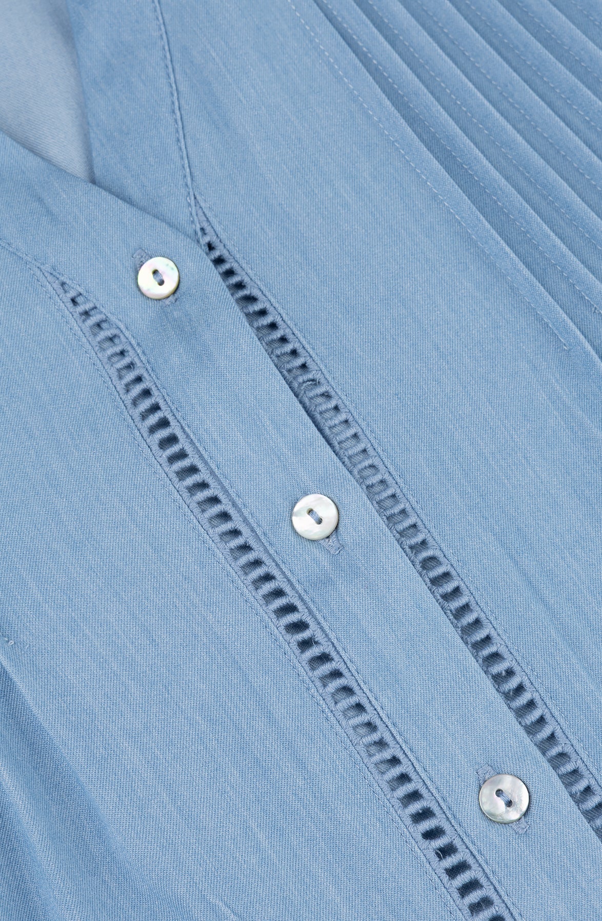 Evie Blouse | Blauw