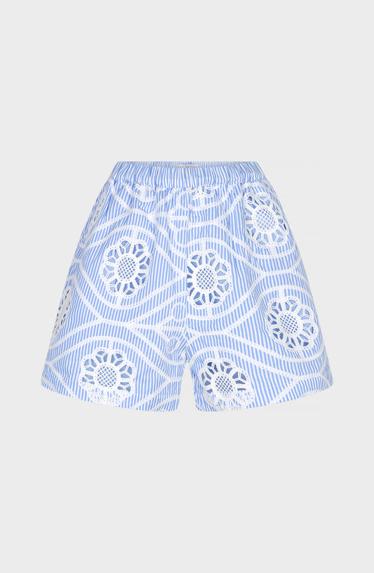 Rowan Short | Blauw
