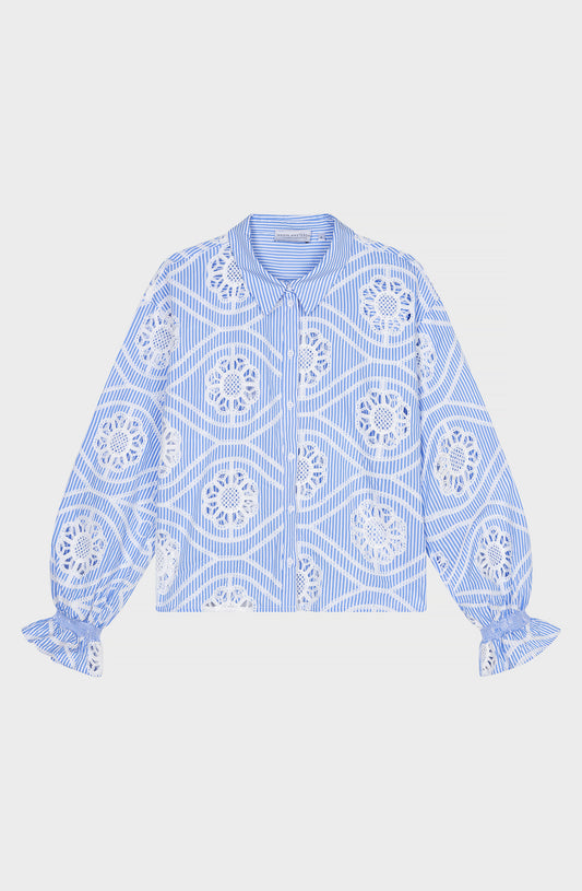Tara Blouse | Blauw