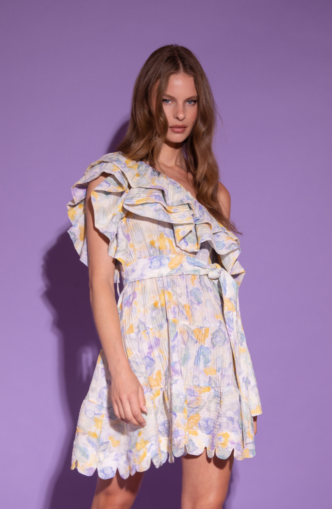 Clover Jurk | Licht Blauw