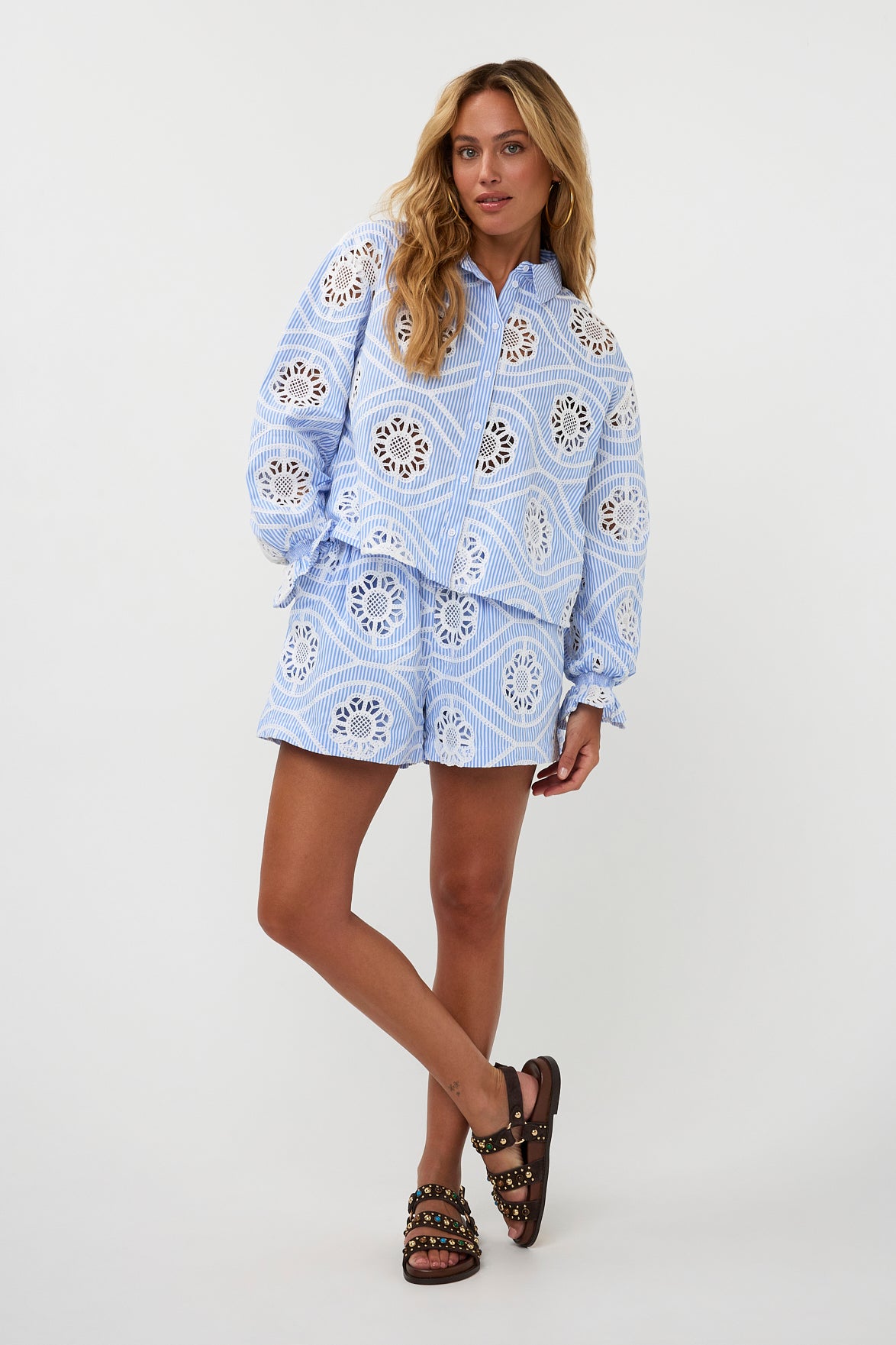 Rowan Short | Blauw