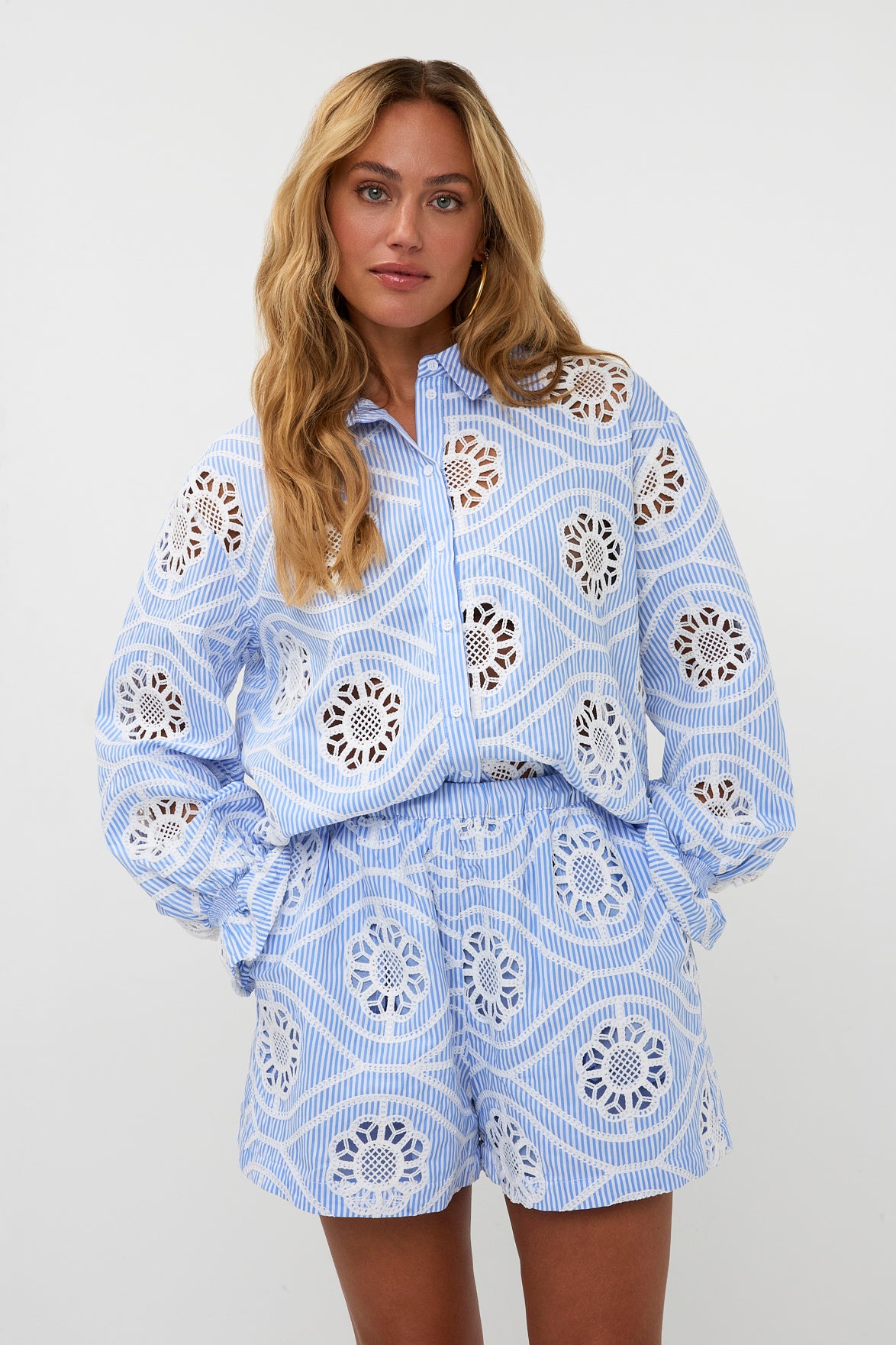 Tara Blouse | Blauw