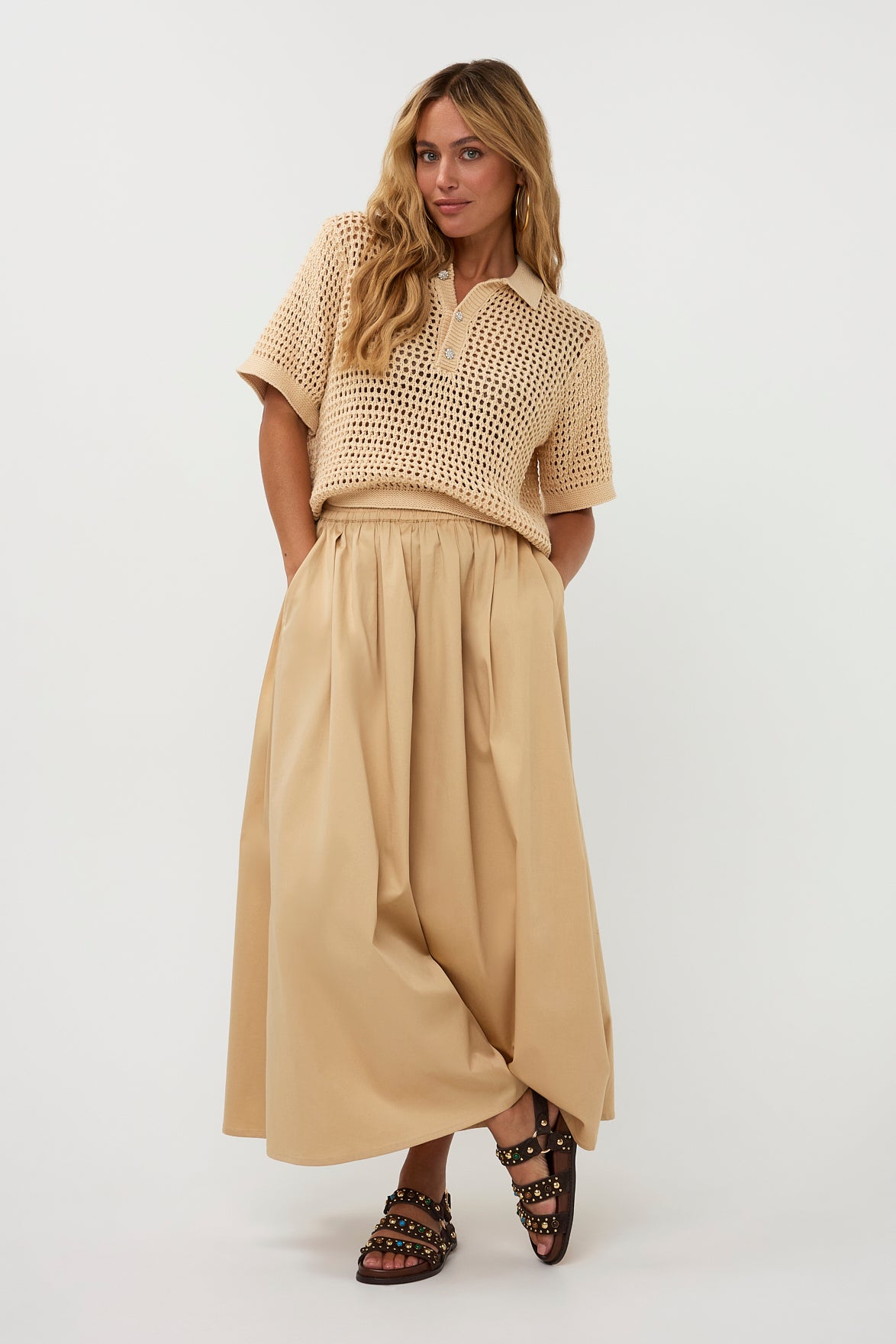 Lewis Knitwear | Beige