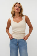 Sunroot Top | Beige