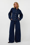 Loui Blouse - Denim | Blauw