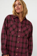 The Muse Blouse | Aubergine