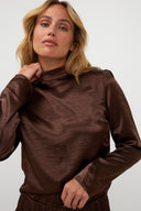 Milan Blouse | Brown