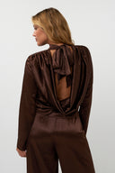 Milan Blouse | Brown