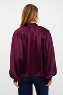 Auora Blouse | Aubergine