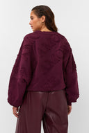 AMOUR Sweater | Bordeaux