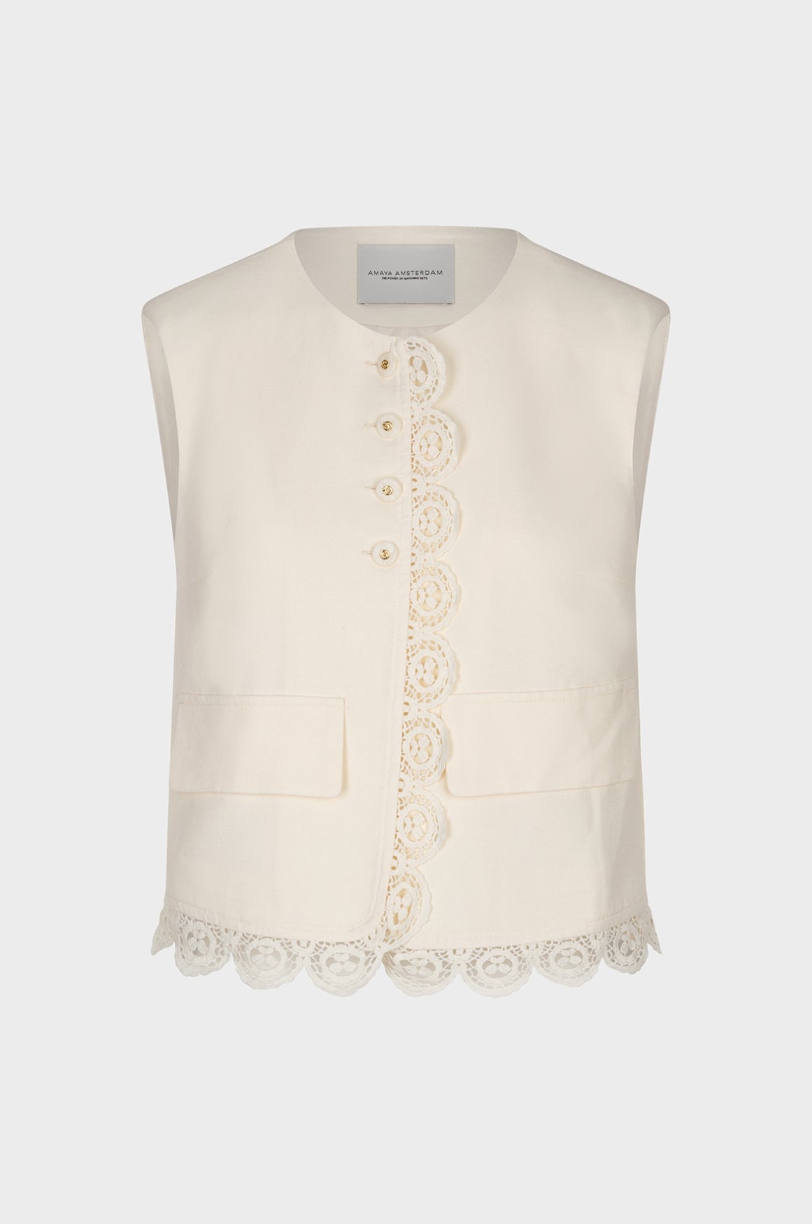 Luma gilet | Beige | Beige