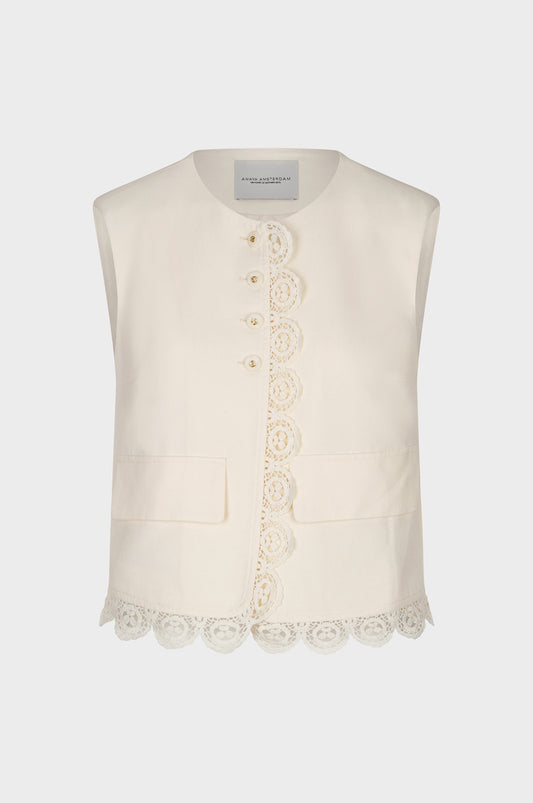Luma gilet | Beige | Beige
