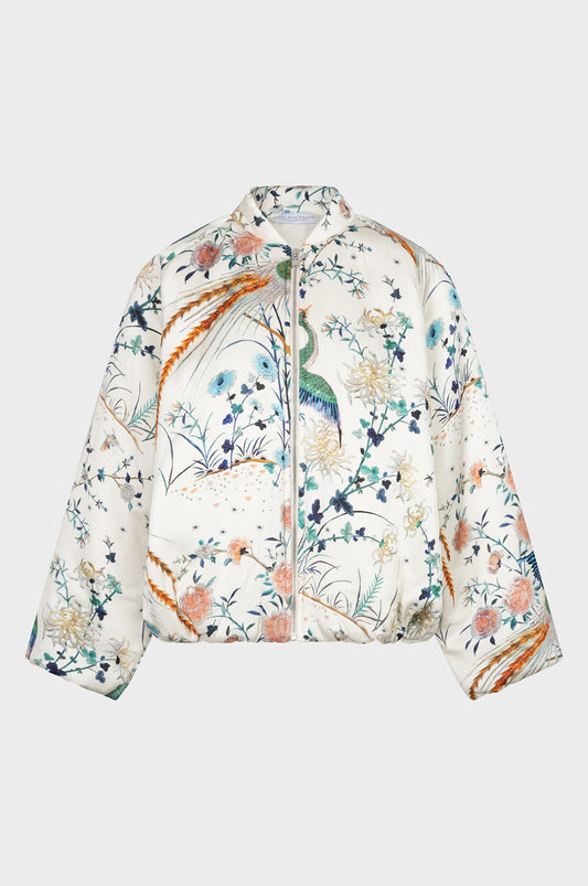 Faith bomber | White