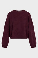 AMOUR Sweater | Bordeaux