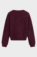AMOUR Sweater | Bordeaux