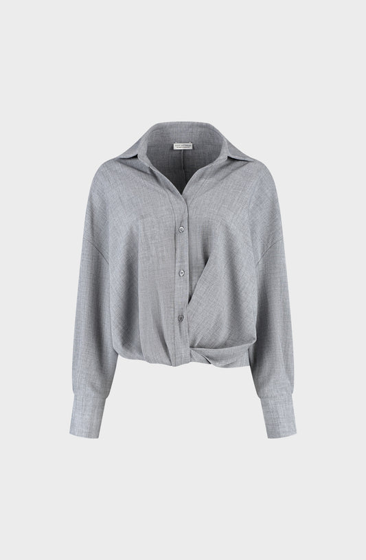 Hailey Blouse | Grijs