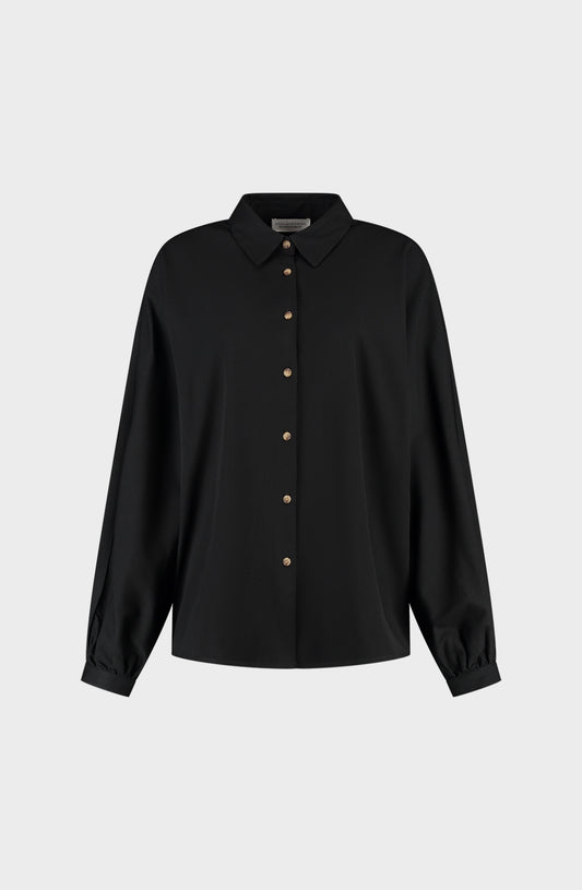 Louise Blouse | Zwart